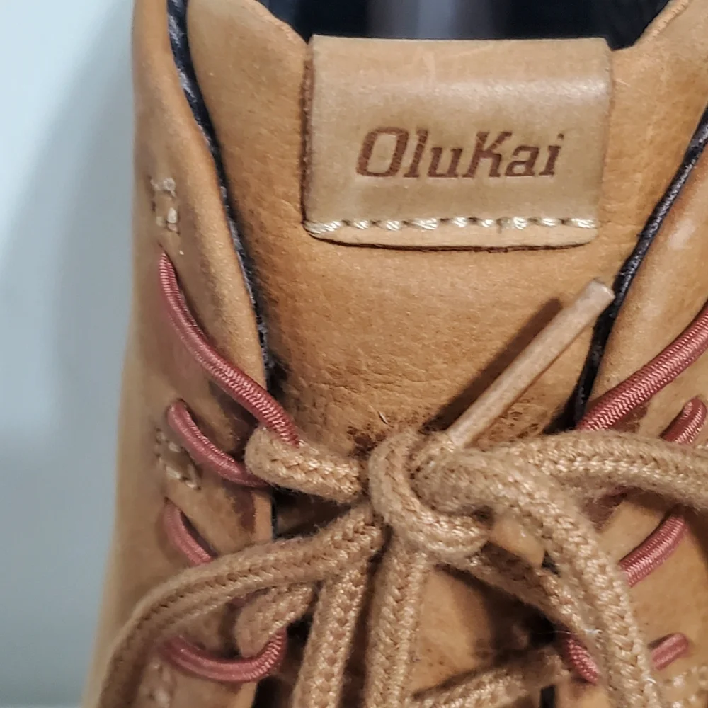 Olukai Nana Hele Casual Lace Up Boots Mens 9.5